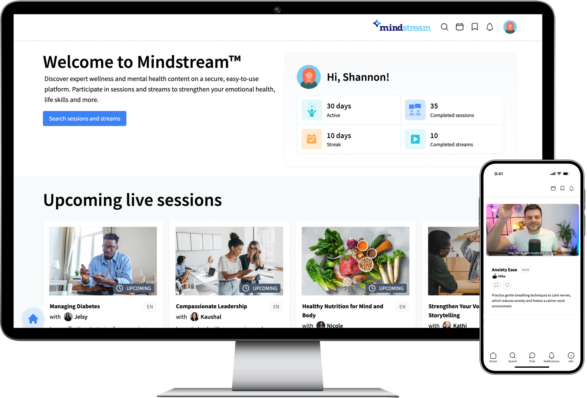 Mindstream™ product mockup